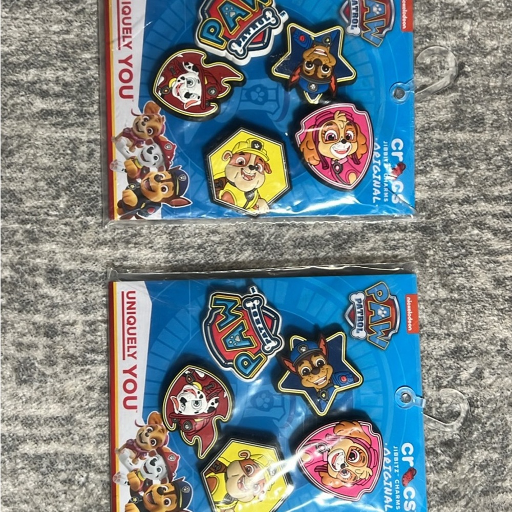 Paw Patrol Shoe Charms Set
